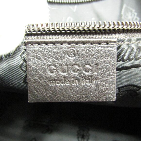 GUCCI Authentic Brown Leather Boston Bag - Picture 13 of 15